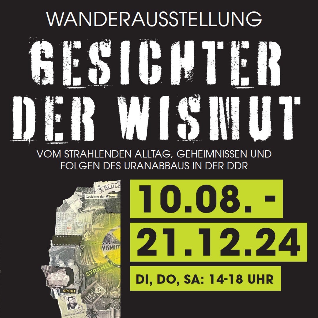 Wanderausstellung Gesichter der Wismut