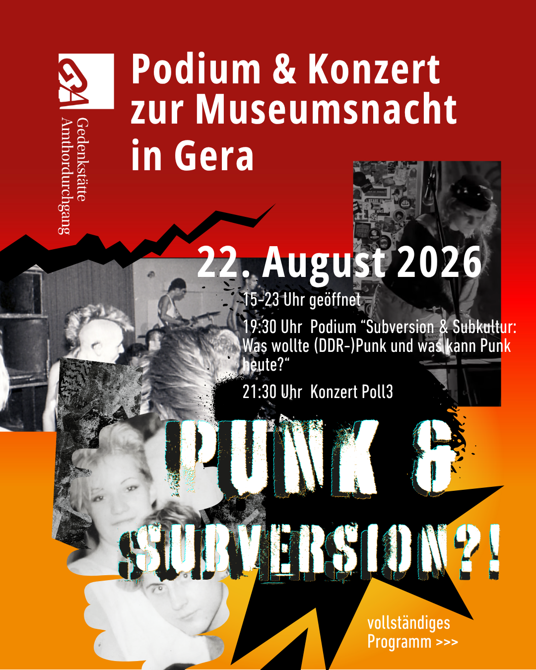 MUSEUMSNACHT in der Gedenkstätte